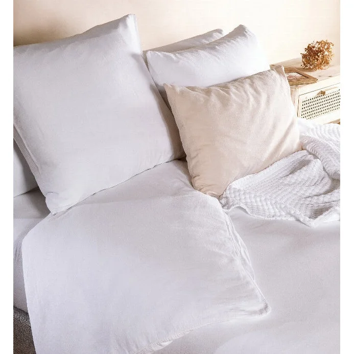 Egyptian cotton duvet covers for a luxurious and soft feelKadolis Organic Cotton Duvet Cover 140x200cm Blanc