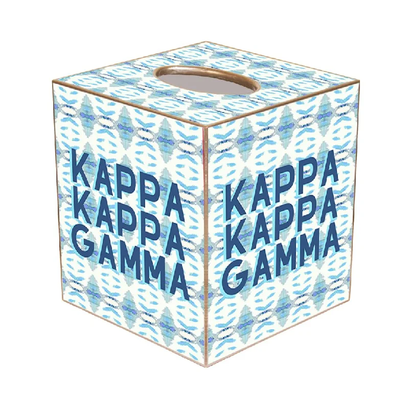 Custom - sized duvet covers to fit unique or non - standard bed framesKappa Kappa Gamma Tissue Box Cover