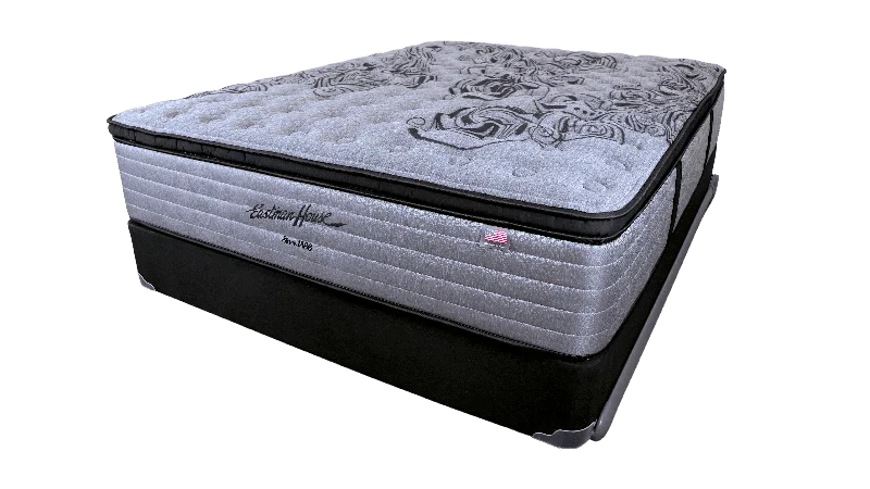 Queen - size mattresses for couples and standard bedroomsEastman House Micah Medium Firm Euro Top 14.5" Mattress