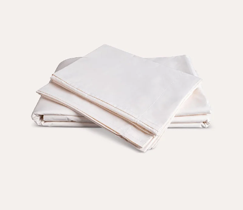 Bamboo - derived duvet covers with antibacterial and moisture - wicking propertiesSleep & Beyond Organic Cotton Percale Duvet Cover Set