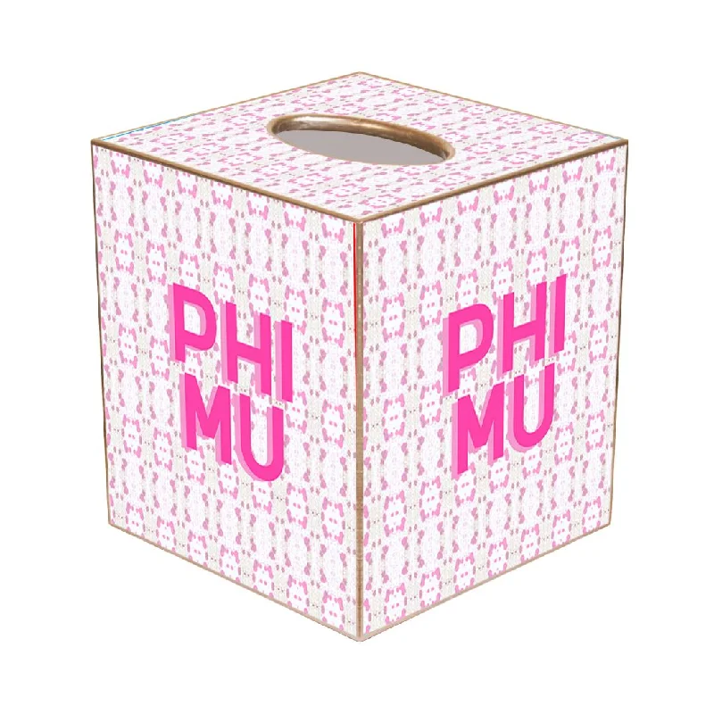 Flannel duvet covers for warmth in cold weatherPhi Mu Tissue Box Cover