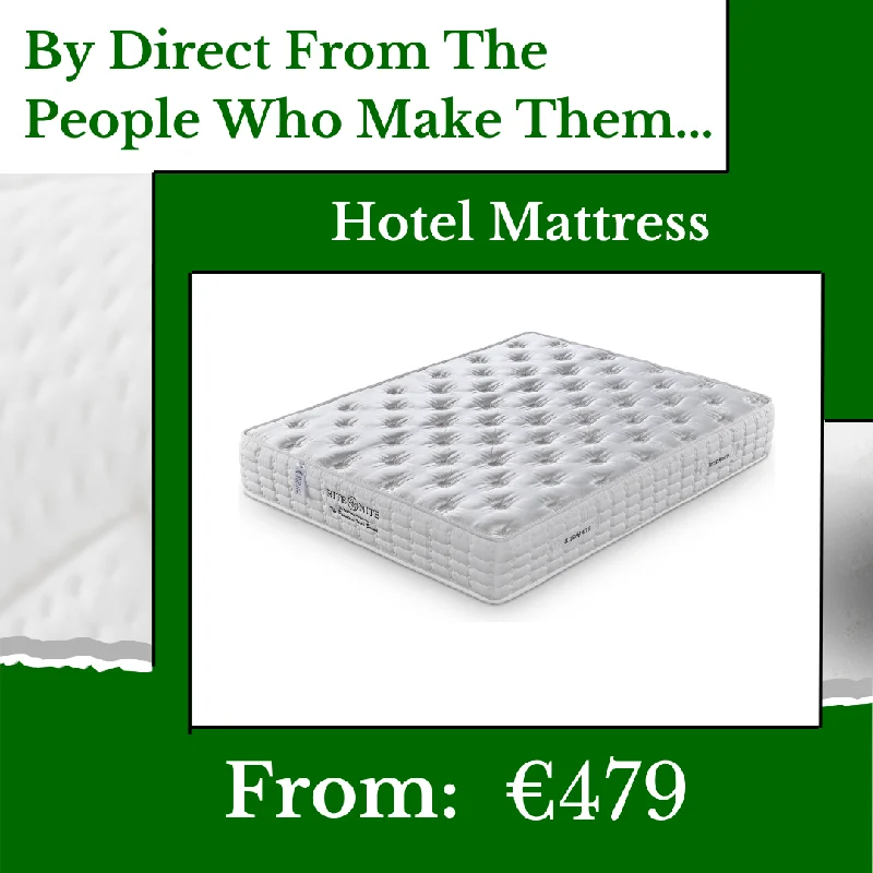 Bamboo - charcoal infused mattresses for odor absorptionHotel Mattress