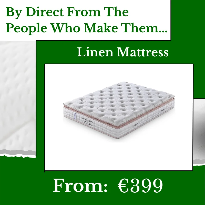 Latex mattresses with natural bounce and breathabilityLinen Mattress