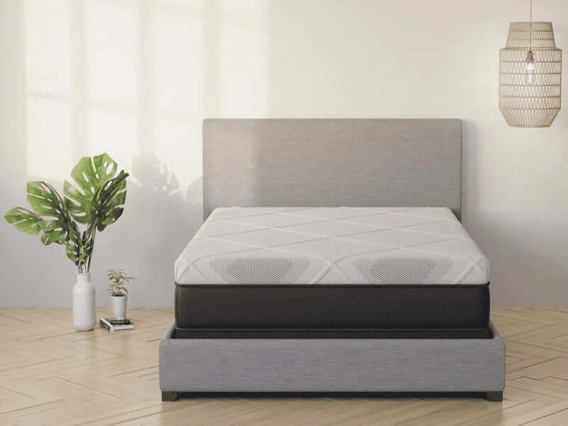 Natural latex and organic cotton blend mattressesDiamond Rally Medium Hybrid Cool Copper Gel Memory Foam 12" Mattress