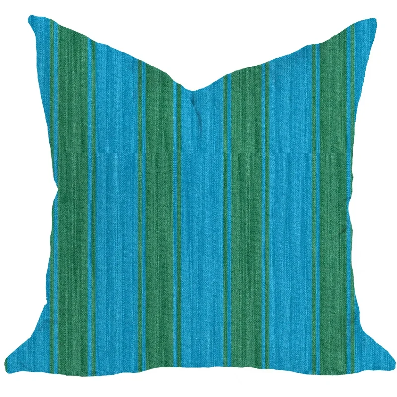 Acrylic blankets for a soft and affordable alternativeRiviera Pillow Cover in Cerulean and Kelly Green