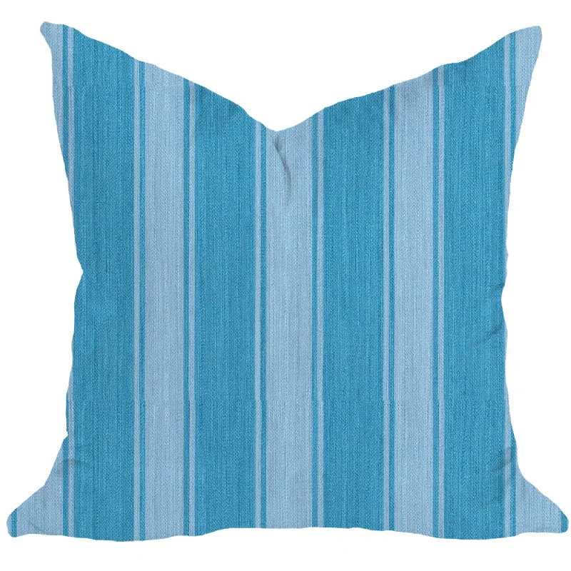 Fleece blankets for a cozy and plush textureRiviera Pillow Cover in Porcelain and Sky Blue