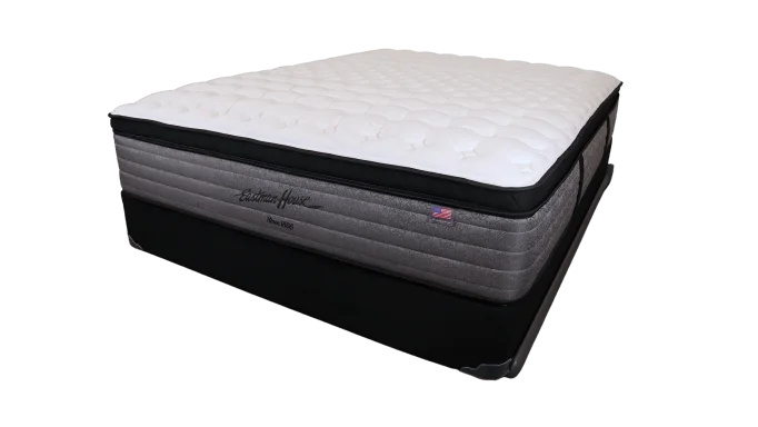 Hybrid mattresses combining foam and innerspring technologyEastman House Royal Sands Medium Luxury Gel Memory Foam Pillow Top 14" Mattress