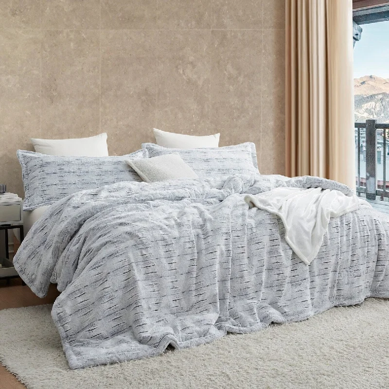 Cotton - filled comforters for a breathable and natural sleep experienceSabretooth - Coma Inducer® Oversized Comforter Set - Frosted Dark