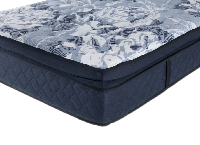 King - size mattresses for spacious master bedroomsSealy Posturepedic Sapphire Collection® Azula Plush Europillowtop Twin XL Mattress