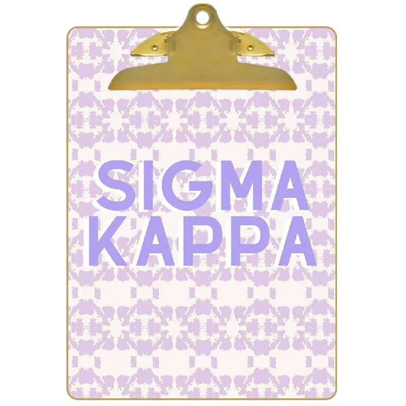 Snap - closure duvet covers for a quick and convenient way to open and closeSigma Kappa Clipboard