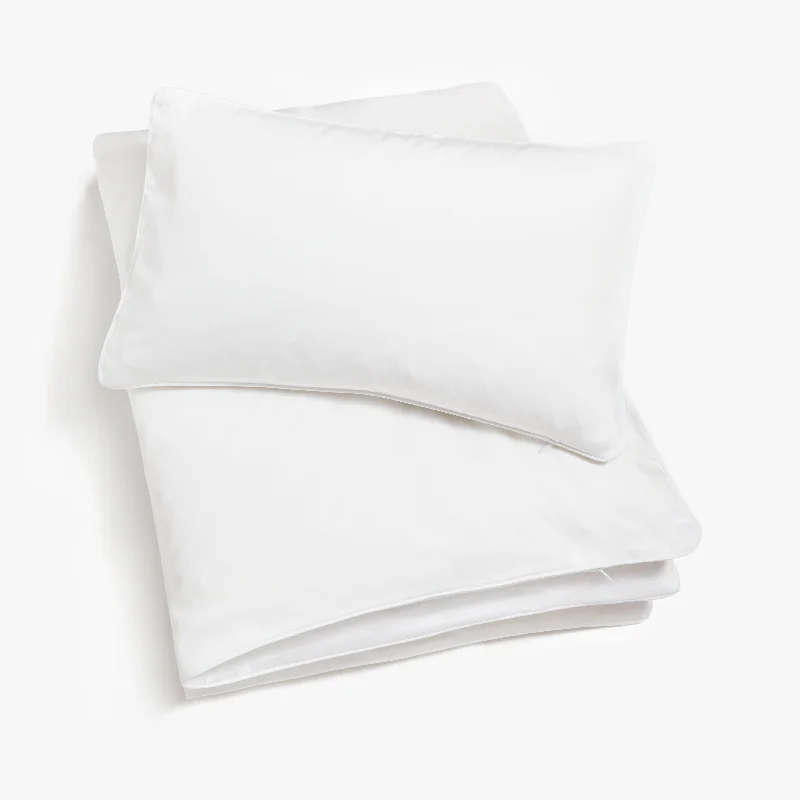 Guest - room duvet covers to make visitors feel welcome and comfortableSolid Toddler Duvet - White