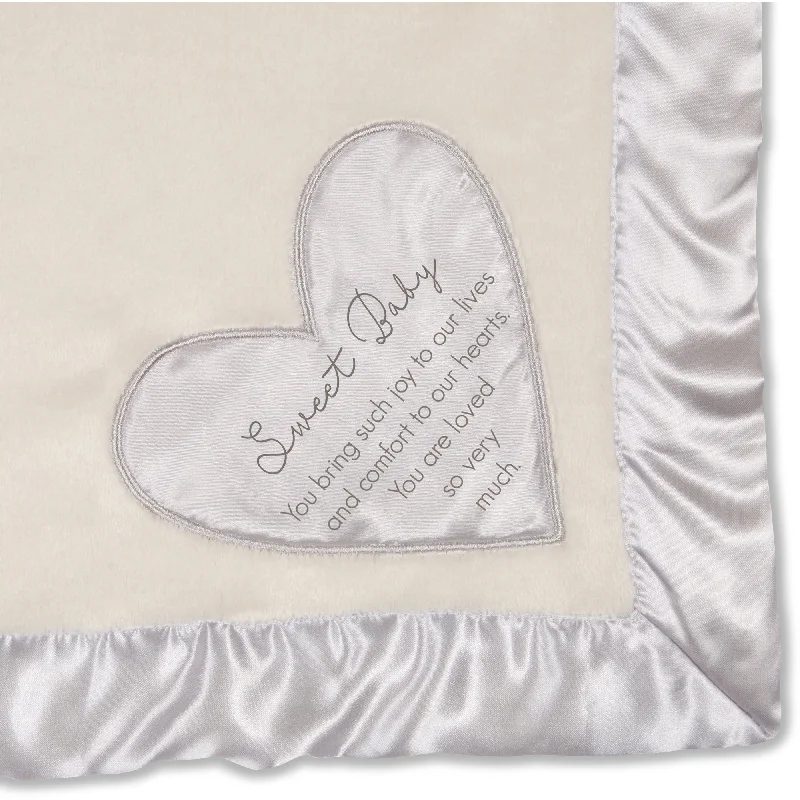 Recycled polyester blankets for an eco - conscious optionSweet Baby 30" x 40" Royal Plush Blanket