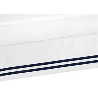 Sweet Jojo Designs Twin Bed Skirt for the Anchors Away Collection