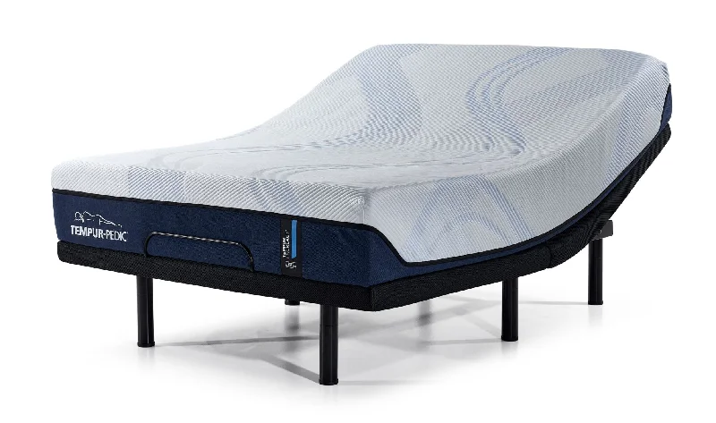 Latex mattresses with natural bounce and breathabilityTempur-Pedic Pro React 2.0 Soft 12" Full Mattress and L2 Motion Pro Adjustable Base