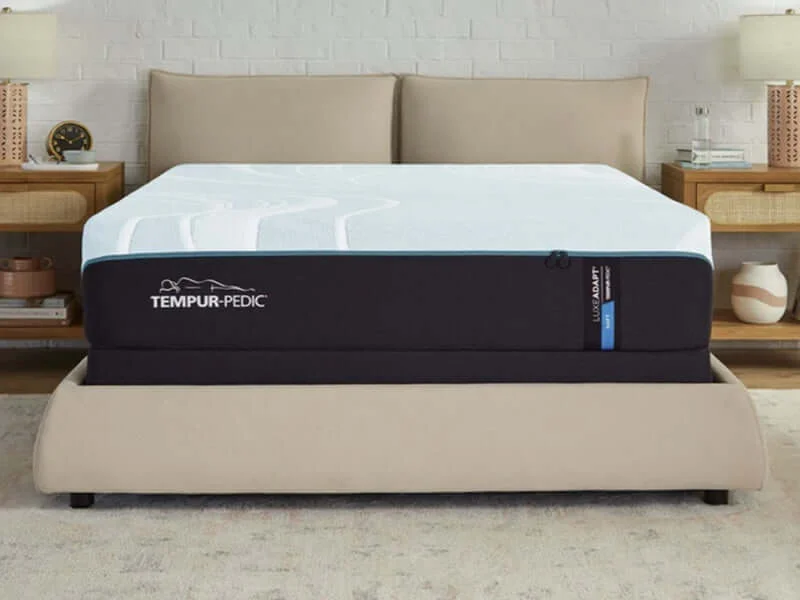 Memory foam mattresses for pressure relief and contouringTempur-Pedic TEMPUR-LuxeAdapt® Soft 13" Mattress