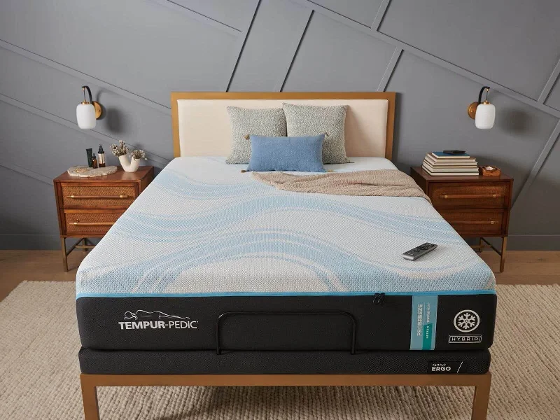 Latex mattresses with natural bounce and breathabilityTempur-Pedic TEMPUR-ProBreeze® Medium Hybrid 12" Mattress