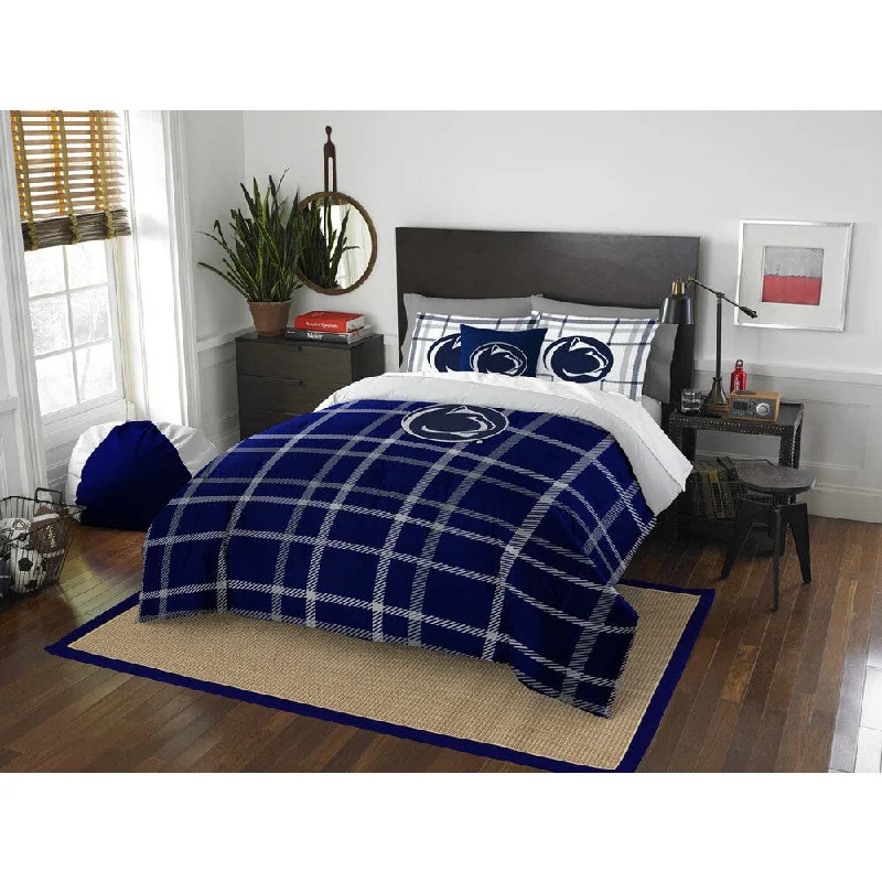 Latex - filled comforters with a bouncy texture and good supportThe Northwest Company COL 836 Penn State Full Comforter Set