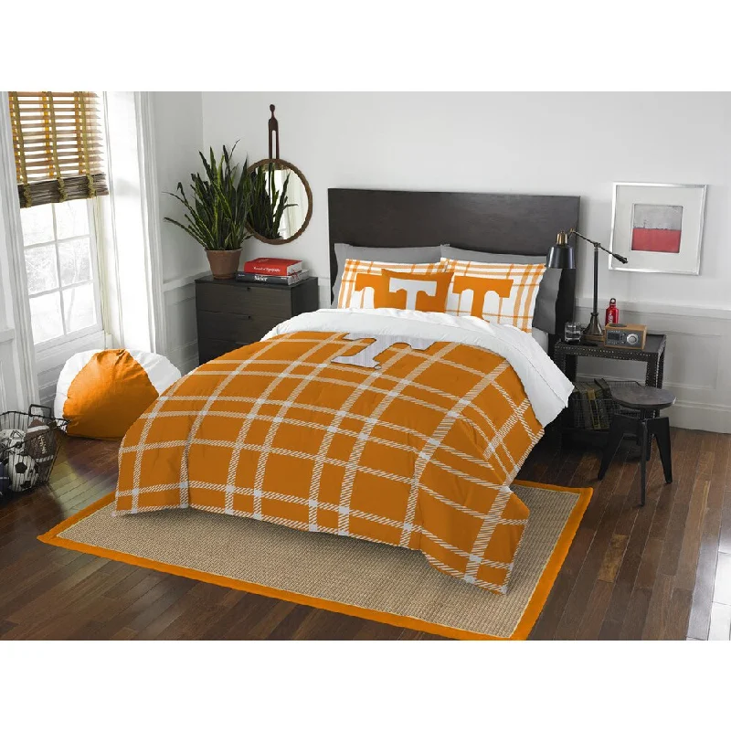 Synthetic - filled comforters like polyester for affordability and hypoallergenic propertiesThe Northwest Company COL 836 Tennessee Full Comforter Set