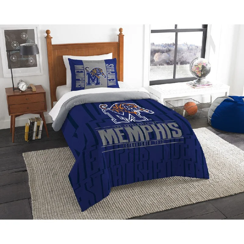 Microfiber - filled comforters that are lightweight and easy to care forThe Northwest Company Memphis Twin 2-piece Comforter Set