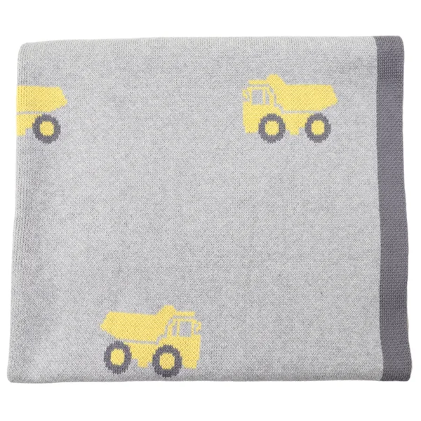 Queen - size blankets for standard - sized bedsTip Truck Blanket - Grey