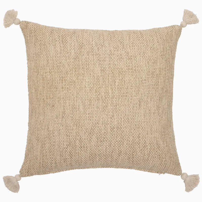 Bamboo - derived duvet covers with antibacterial and moisture - wicking propertiesWoven Sand Decorative Pillow